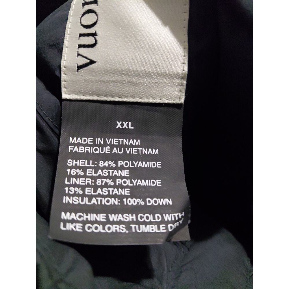 Vuori Steadfast V554 Men's Size XXL Hooded Down Puffer Jacket Insulated Full - Picture 8 of 8